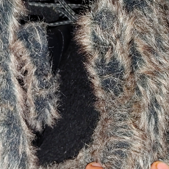 Boots winter fluffy fur - Picture 6 of 7